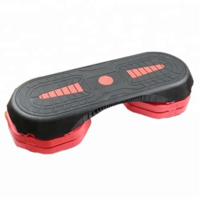 China New Lightweight Plastic Step Fitness Adjustable Aerobics Exercise For Home Gym for sale