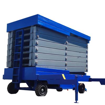 China Low Noise Factory Sale Various Widely Used Portable Car Fixed Self Propelled Scissor Lift for sale