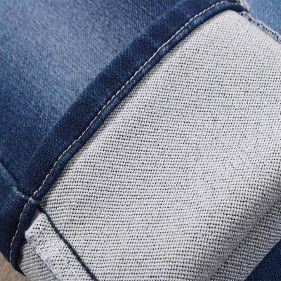 China Fake Knitted Denim Stretch, Soft Hand Feel,Big Density Dark Blue, Dark Blue for sale