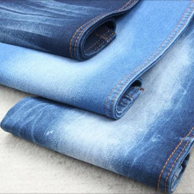 China Stain Resistant Woven 9.5 Oz Stain Denim Fabric For Women Jeans for sale