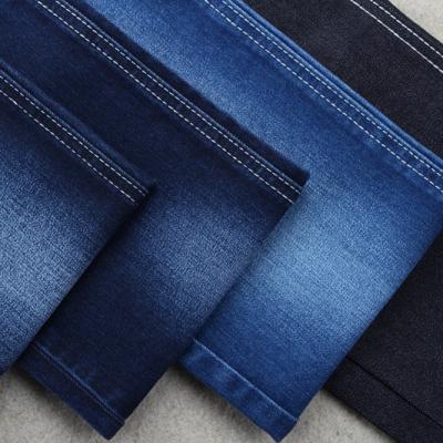 China Twill clothing indigo blue jeans denim fabric prices wholesales for sale