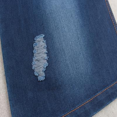 China Wholesale Stretch Cotton Polyester Denim Fabric Stock Lot For Supplier for sale