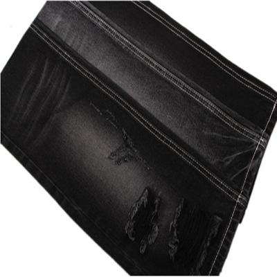 China Black Stretch 10oz Weight Price Good Sulfur 100% Cotton Denim Jeans Jacket Fabric for sale