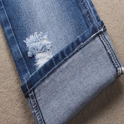 China Thin And Light Indigo Heavy 15oz Dark Blue Stock 100% Cotton Denim Jeans Jacket Fabric for sale