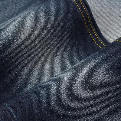 China 420GSM/12.5oz Heavy Indigo Industrial Denim Fabric Breathable For Work Wear Denim Uniform for sale