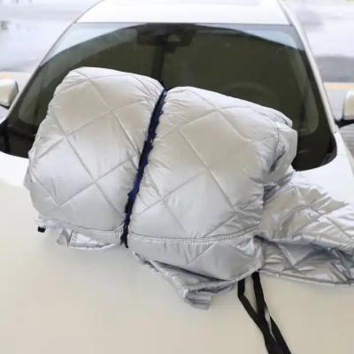 China Anti Sunlight & Snow PEVA Film Cover Full Aluminum Snow Shield Winter Thickened Antifreeze Cover Weight About Car Accessories 9.5kg for sale