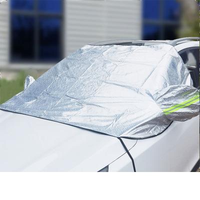 China Anti Sunlight & Snow Waterproof Car Covers Windshield Car Cover Universal For Sedan SUV Window Sun Proof UV Waterproof Covers Auto Accessories for sale