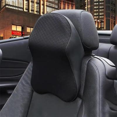 China Protect Neck Car Neck Rest Adjustable Memory Foam 3D Head Restraint Travel Pillow Neck Support Support Seat Covers Auto Car Styling for sale