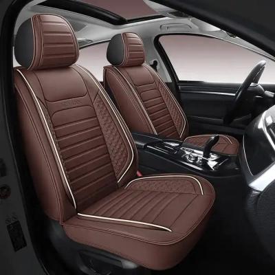 China Protect Original Seats Universal Popular Fit Most Cars Leather Trim Motor Vehicle Cushion Cover Car Seat Covers For Toyota Corolla Hyundai for sale