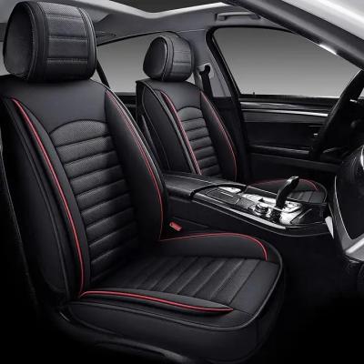 China Protect Original Seats Best Quality Car Seat Covers With Waterproof Universal Fit Set For Most Cars Leather Vehicle Cushion Cover For Cars SUV Sedan for sale