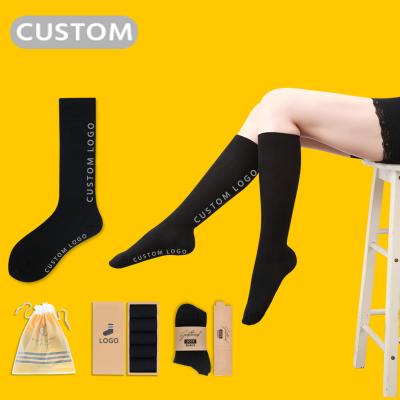 China QUICK DRY OEM Sports Logo Color Socks Unisex Box QUICK DRY Wholesale Packaging For Custom Design Cotton Bamboo Knit Print Embroidered Custom Crew Men Socks for sale