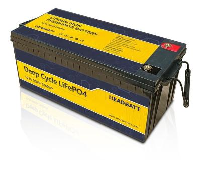 China Electric Power Systems 12V200ah Lithium Iron Phosphate Battery With Deep Cycle And App for sale