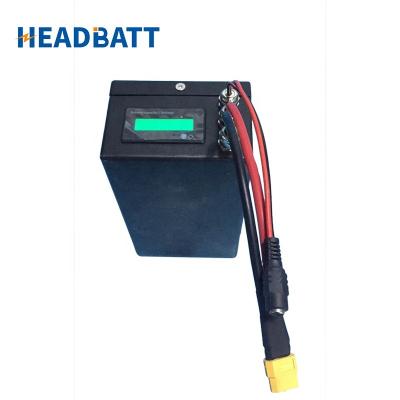 China BOATS 72v 50ah lithium ion battery with stainless steel battery compartment indicator, GPS CAN communication for sale