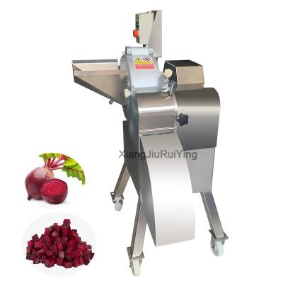 China Hotels multifunctional fruit and vegetable machine 500-800KG/H beet cube dicing dicing machine for sale