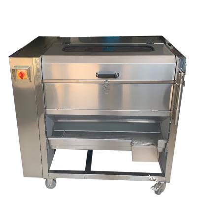 China Snack Factory Potatoes Sweep Hard Peeling And Washing Machine Ginger Cleaner And Skinner Equipment for sale