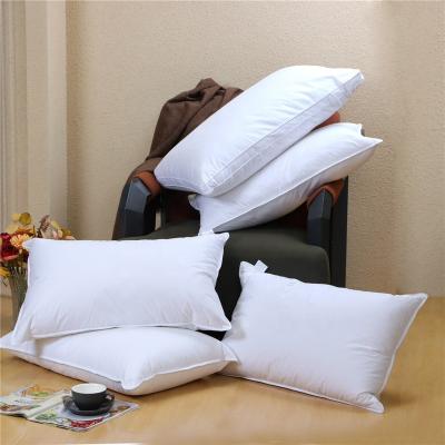 China High Quality White Soft Anti-bacteria Odorless Goose Down Pillow Home Hospital Hotel Pillow Insert for sale