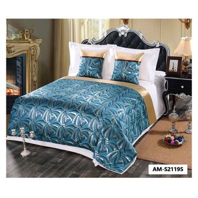 China Eco-friendly Comforter Bedding Set Comforters Bedspread Bed Spread With Pillow Case for sale