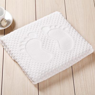 China 100%cotton luxury hotel bath mat bathroom 5 star hypoallergenic bath cover hotel bath mat with customer logo for sale