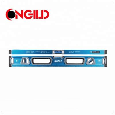 China Decoration and construction measuring spirit level in strong magnetic professional aluminum for sale