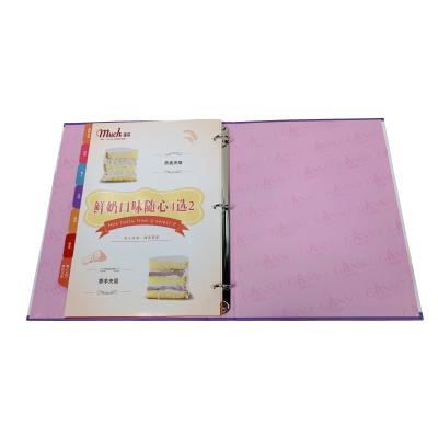 China Durable Cake Presentation Folder Display Folder Document Folder Menu for sale