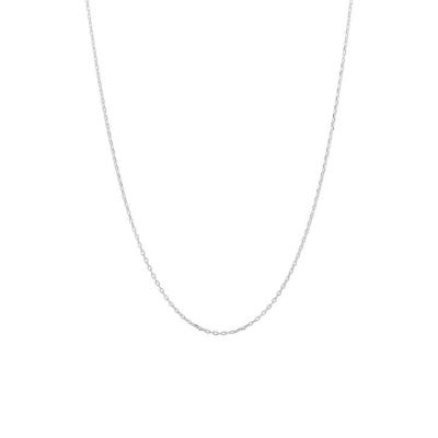 China New Design Fashion Young Platinum Silver Chain Accessory Necklace Sterling Silver 925 Standard for sale