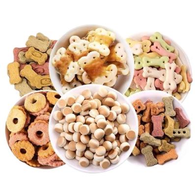 China Viable Private Label Dog Mix Biscuits Chicken Beef Flavor Biscuits For Dog Pet Food Dog Snacks Pet Treats for sale