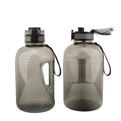 China Wholesale Stocked 2.2l 64oz Sports Water Bottle Half Gallon Water Bottle Gym Custom Fitness Jug Stocked Drinking Water Bottle for sale