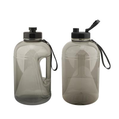 China Motivational Water Bottle Stocked - With Straw And BPA Proof Free 2.2L Durable For Gym Fit ODM/OEM/CMT for sale