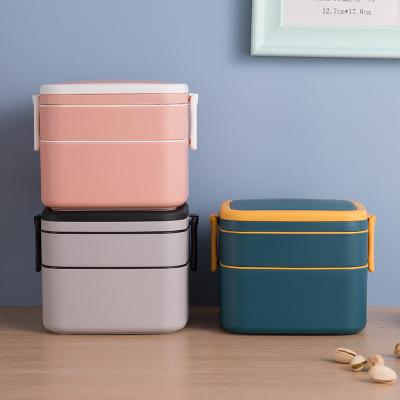 China High Quality Plastic Leakproof Refrigerator Storage Container Food Lunch Box Viable Microwave Free Safe Salad 1000MLBPA for sale