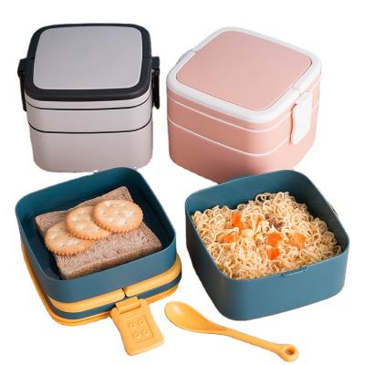 China Sustainable Lunch Box For Adults And Children, Durable On-the-Go Kids BPA Free Meal Bento Box for sale