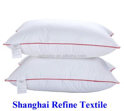 China Hotel Anti-static Cheap Pillow Microfiber Polyester Comfortable Pillow for sale