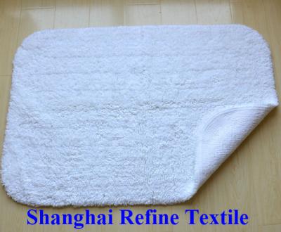 China Sustainable Comfortable Single Bath Blanket , Single White 100% Cotton Bath Covers for sale