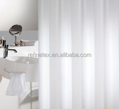 China 100% Polyester Jacquard/Plain Sustainable Shower Curtain, Shower Curtain for sale