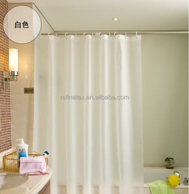 China Hotel Sustainable Shower Curtain/Bathroom Curtain/Washroom Curtain for sale