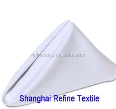 China Durable wholesale hotel napkin white fabric for sale