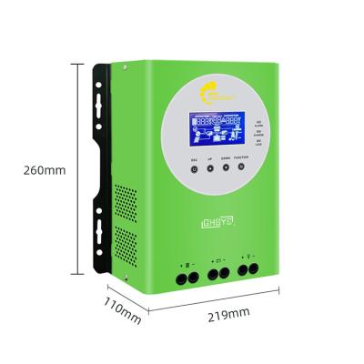 China High Efficiency Charging Method GHBYE 48V 36V 24V 12V 100A 80A 60A 40A MPPT Solar Charging Controller 100 Amps for sale