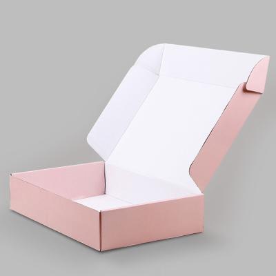 China Recyclable Accept Custom Order Paper Material Corrugated Box for sale