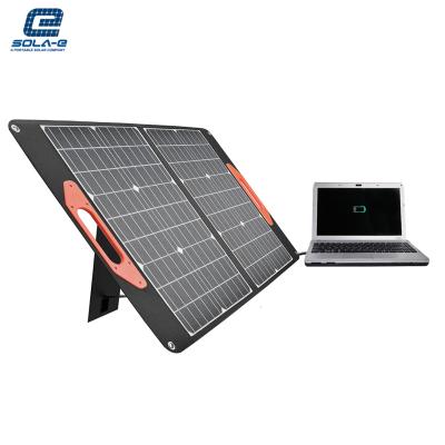 China Pannelli Solare 100W USB Charging Type Laptops Cargadores Para Mobile Phones C Pannello Portable Solar Foldable Panel PV Charger For Notebook Battery for sale