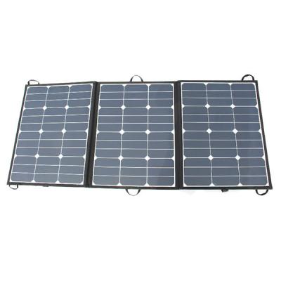 China Batteries Factory Price Sunpower Solar Cell Charging Foldable Waterproof 120W Solar Panel For Camping for sale