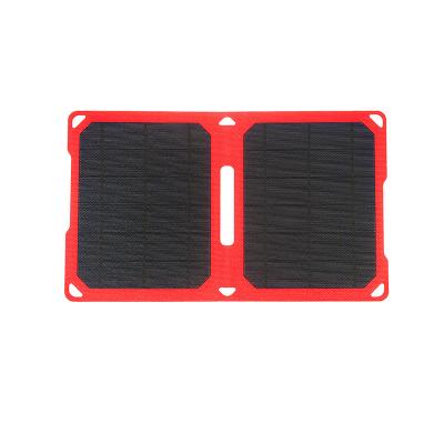 China Charging All Kinds of Smartphones Charger ETFE Durable Portable Waterproof Solar Panel Phone 14W Solar Chargers for Camping for sale