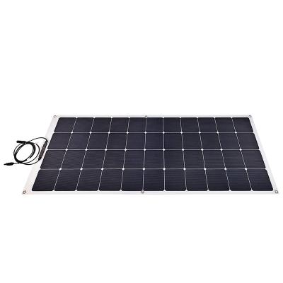 China Charging All Kinds Of 12V Batteries Low Price Semi Flexible High Efficiency Sunpower Solar Panel 150W Thin Thin Flexible Panels For Charging for sale