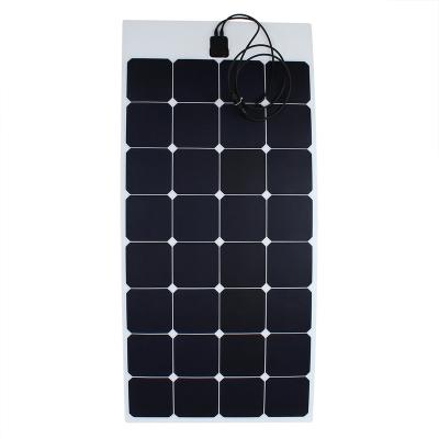 China Charging All Kinds Of Solar Panel 100W Solar Boat 100watt Flexible Solar Sheet Pannelli Solari Flessibile 12V Batteries Celdas Flexible Solar Panel for sale