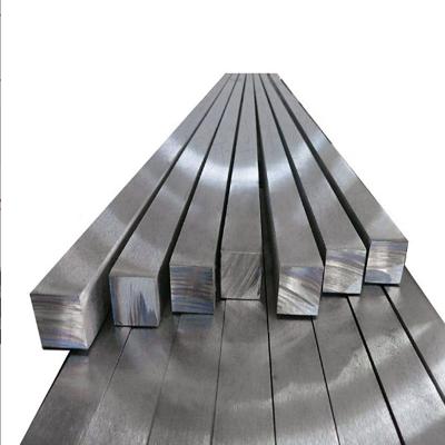 China Oil Bright Stainless Steel Square Bars Bar Square Solid Stainless Steel 316ti Titanium 1 Inch for sale