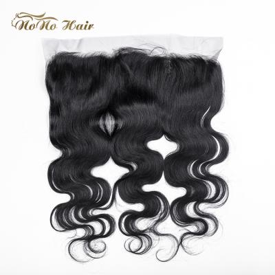 China Wholesale Human Body Wave 13x6 Lace Headband, 13x4 Elastic Band Body Wave Lace Frontal Closure for sale