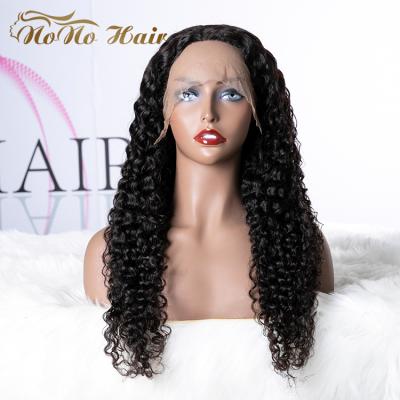 China Natural Straight Hair Weave T Piece Front Lace T Piece Human Hair Wig For Brazilian Hair Color Women Wig for sale