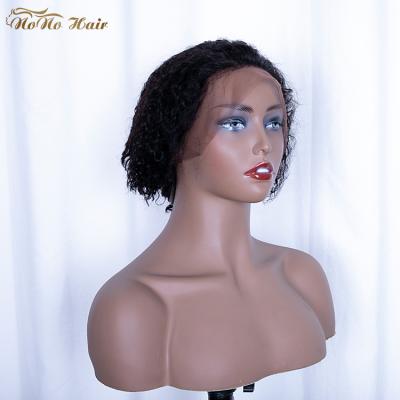 China Straight Hair Weaves Hd Pixie Cut Wig Human Hair 13X4 Transparent Lace Wigs 100% Natural Black Full Lace Front Wigs With Baby Hair for sale