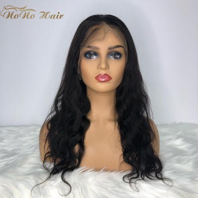 China Best Quality Indian Body Wave Burgundy Lace Front Unprocessed Wig With Baby Hair For Black Women for sale