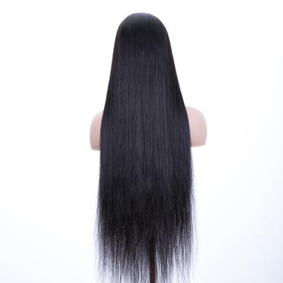 China Natural Straight Hair Weave Brazilian 13x6 Lace Front Wigs Human Hair Wig Cuticle Aligned Wigs With Baby Hair Wholesale Price for sale