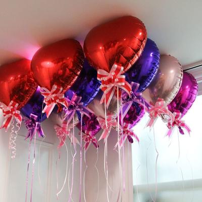 China Gift Toy 18 Inch Film Love Foil Balloon Wedding Birthday Party Market Hotel Aluminum Supplies Air Helium Balloon for sale