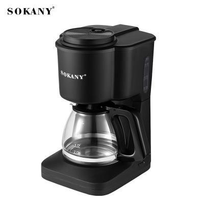 China European Standard American Hotel Coffee Machine Household Small Drip Desktop Coffee Machine With Pot for sale